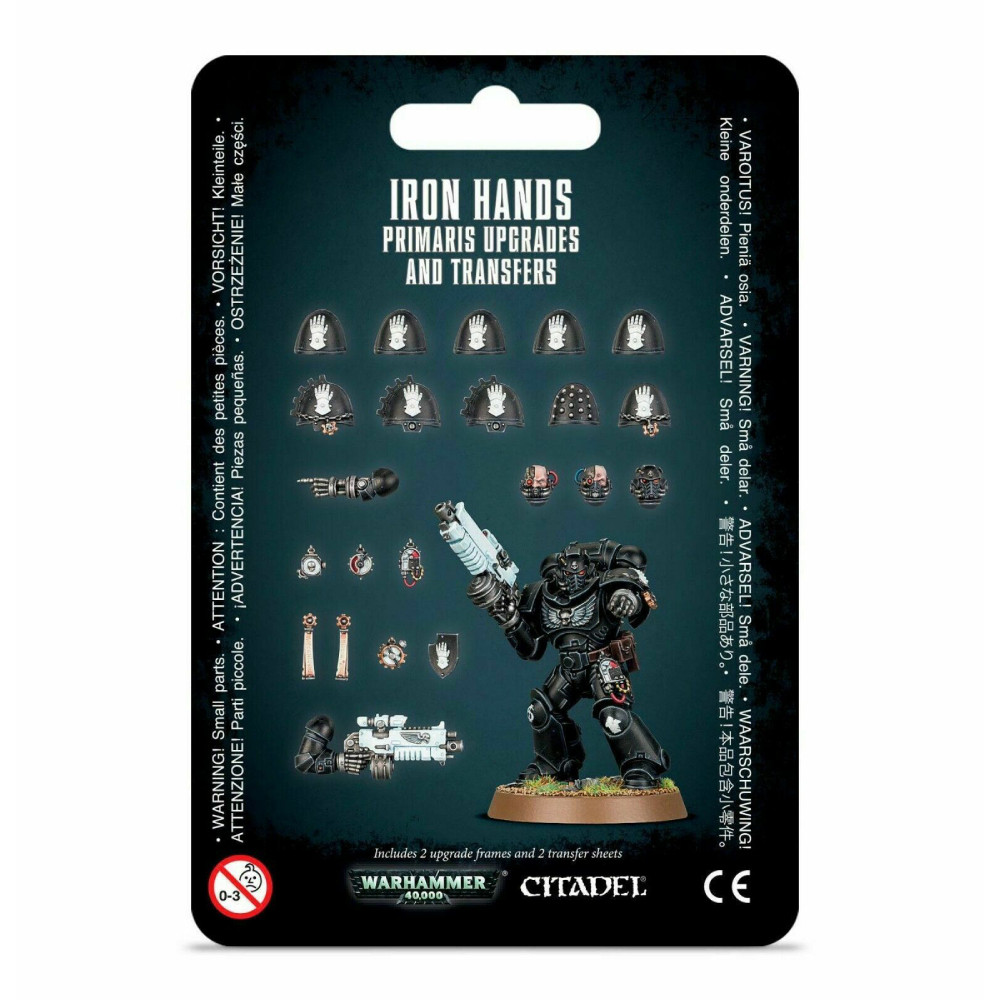 Expansiune Warhammer Citadel Iron Hands Primaris Upgrades and Transfers