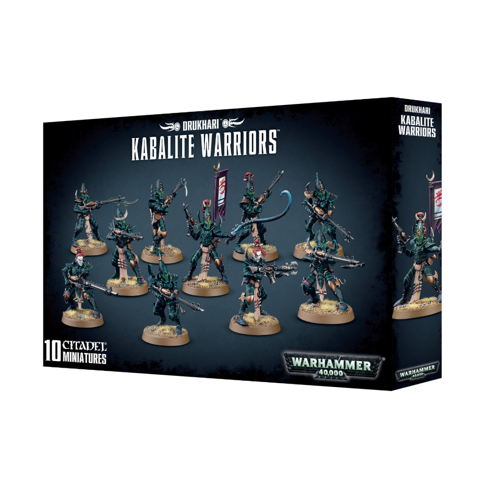 Expansiune Warhammer Drukhari Kabalite Warriors