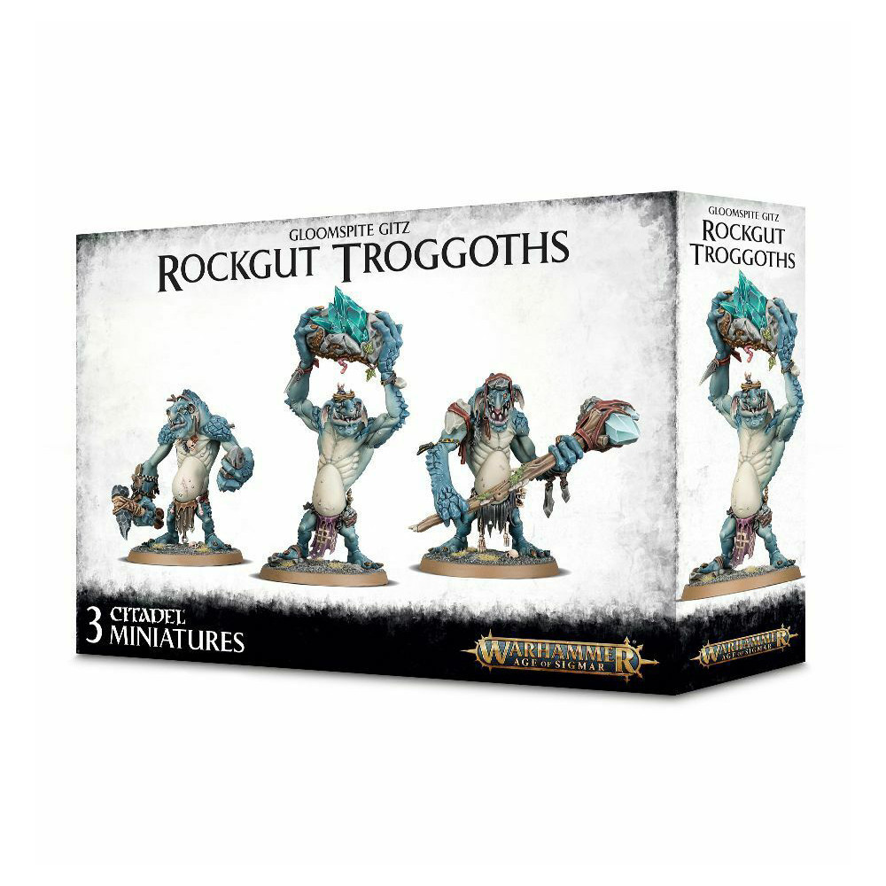 Expansiune Warhammer Gloomspite Gitz Rockgut Troggoths