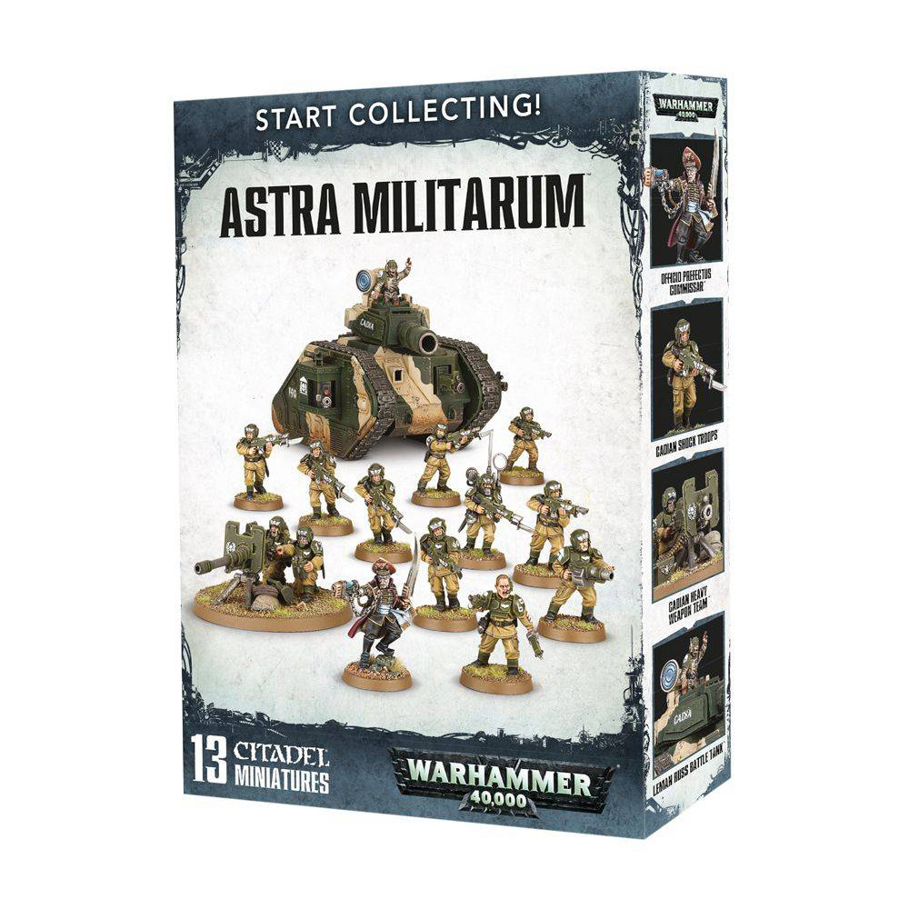 Expansiune Warhammer Start Collecting Astra Militarum