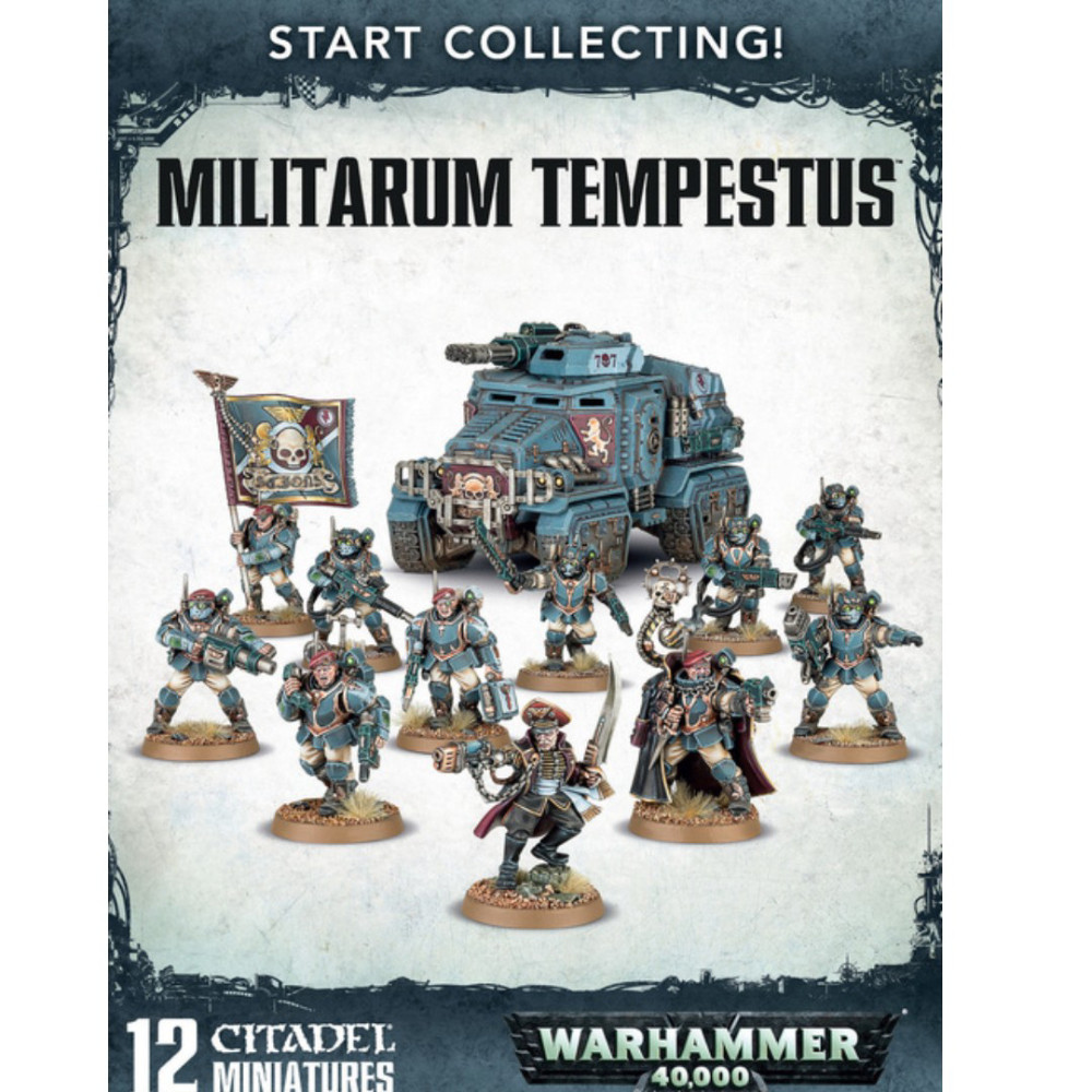 Expansiune Warhammer Start Collecting Militarum Tempestus