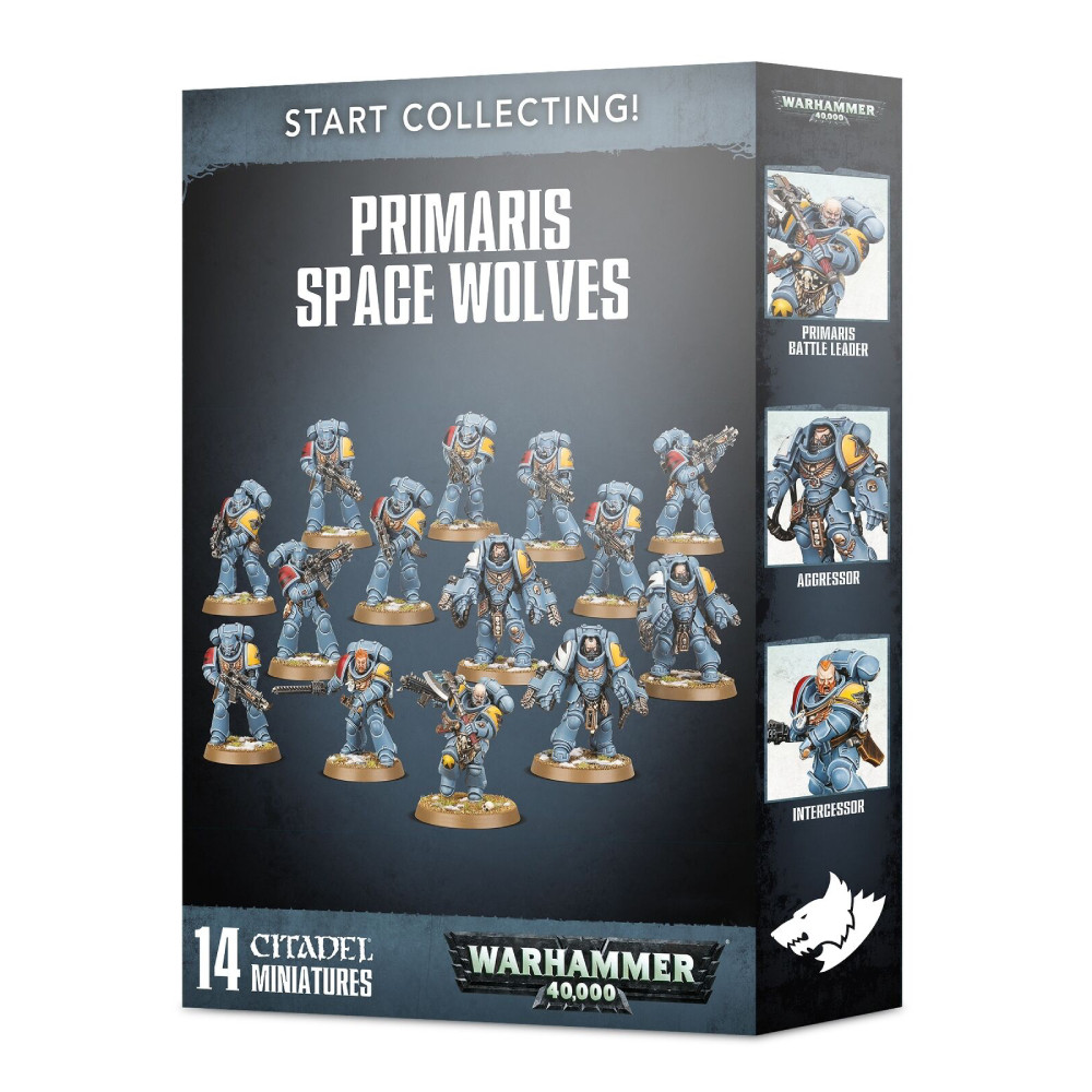Expansiune Warhammer Start Collecting Primaris Space Wolves