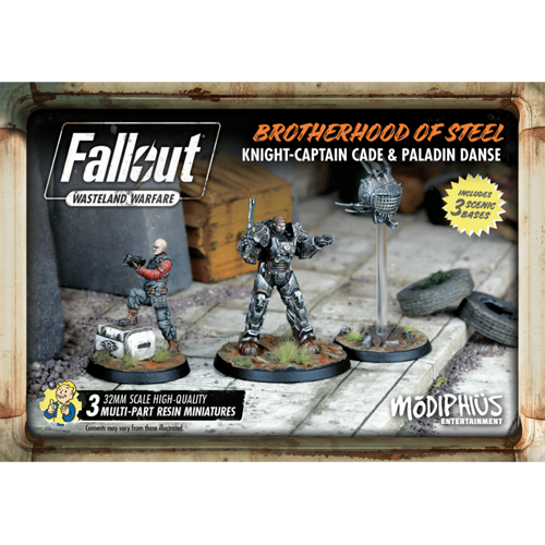 Fallout: Wasteland Warfare - Brotherhood of Steel Knight: Captain Cade, Paladin Danse
