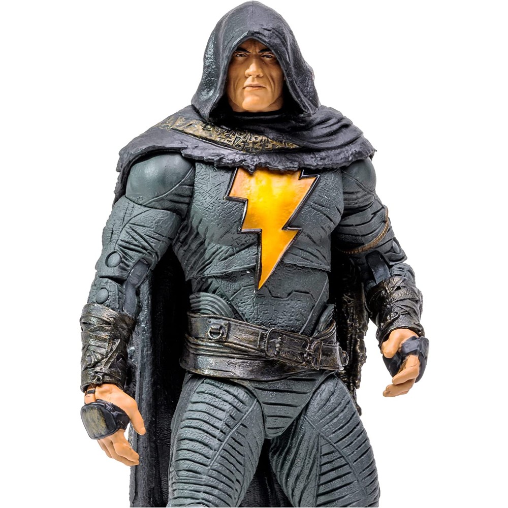 Figurina Articulata DC Black Adam Movie 7in Black Adam with Cloak - imagine 5