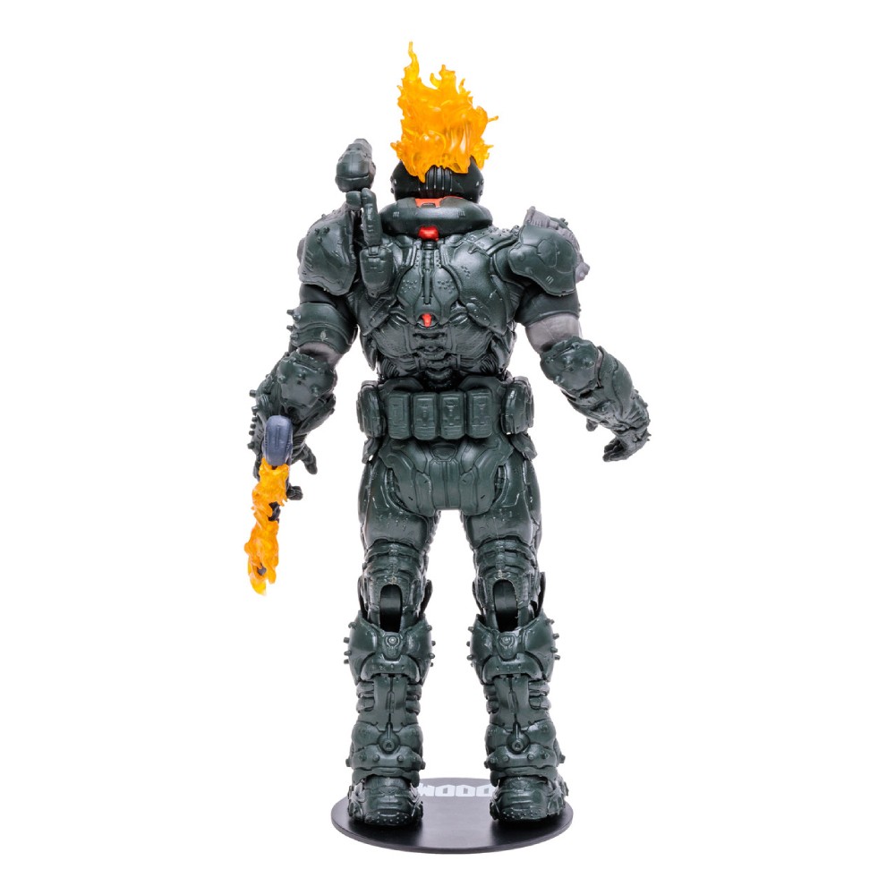 Figurina Articulata Doom 7in Doom Slayer (Ember Skin) - imagine 4