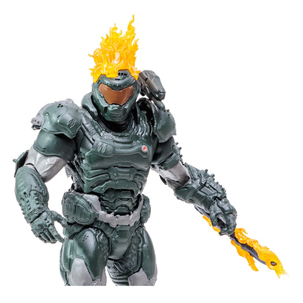 Figurina Articulata Doom 7in Doom Slayer (Ember Skin) - imagine 5