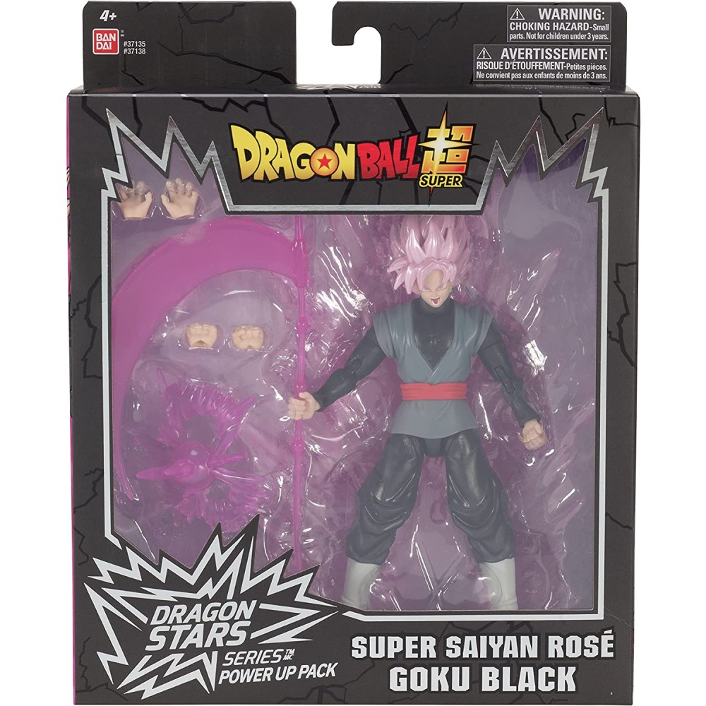 Figurina Articulata Dragon Stars 17 cm - Power Pack - Super Saiyan Rose Goku Black - imagine 5