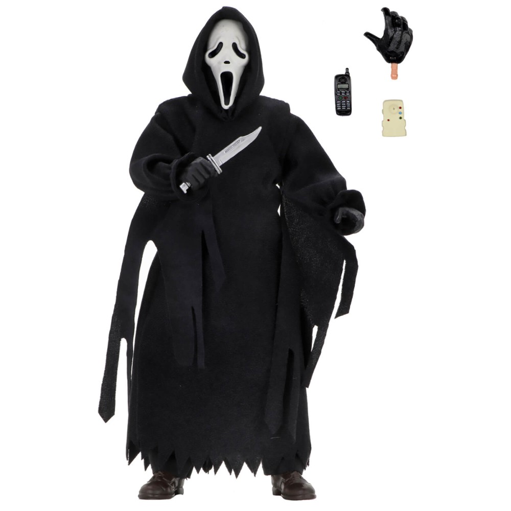 Figurina Articulata Ghostface (Updated) Clothed 20cm - imagine 2