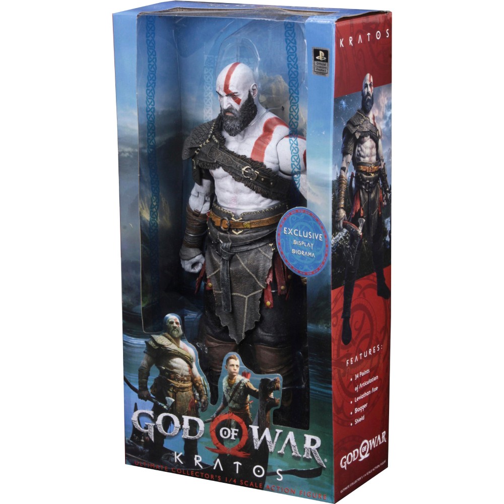 Figurina Articulata God of War 2018 1/4 Kratos 45 cm - imagine 4