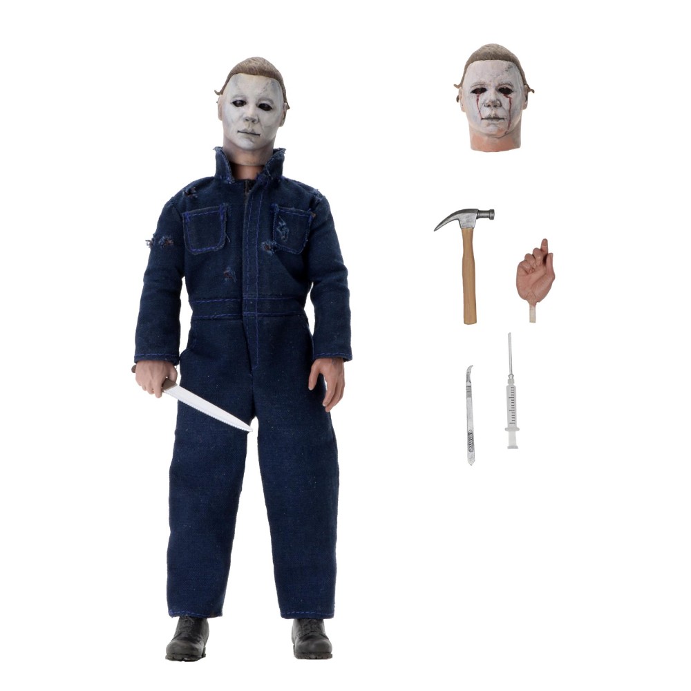 Figurina Articulata Halloween 2 Michael Myers Clothed 20cm - imagine 2