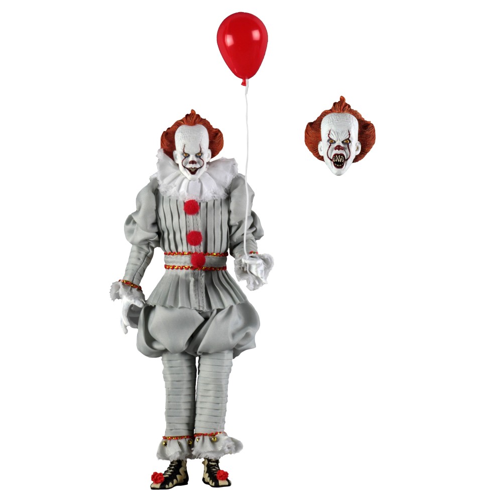 Figurina Articulata IT Pennywise (2017) Clothed 20cm - imagine 2