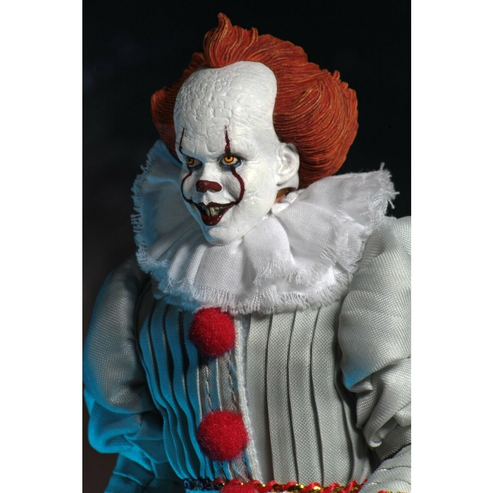 Figurina Articulata IT Pennywise (2017) Clothed 20cm - imagine 3