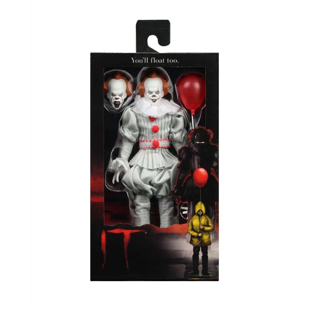 Figurina Articulata IT Pennywise (2017) Clothed 20cm - imagine 4