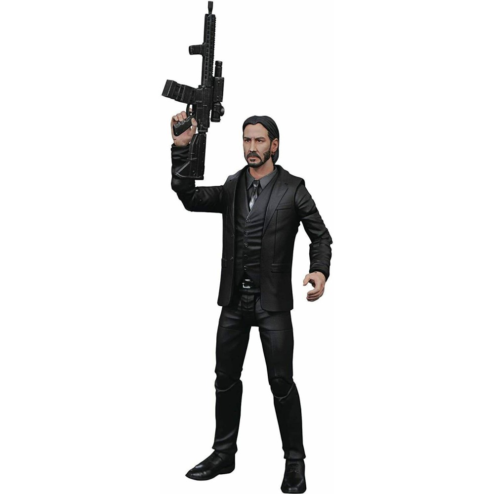 Figurina Articulata John Wick Select Black Suit - imagine 4