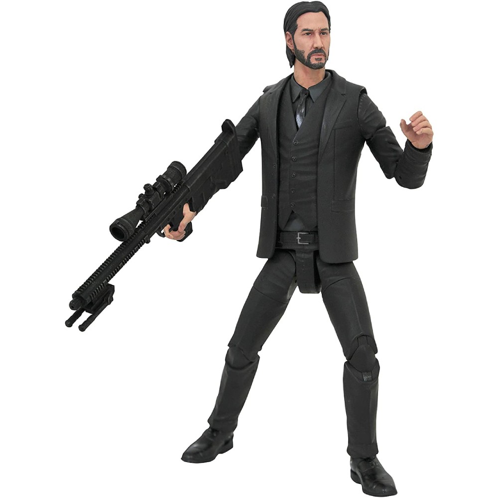 Figurina Articulata John Wick Select Black Suit - imagine 5