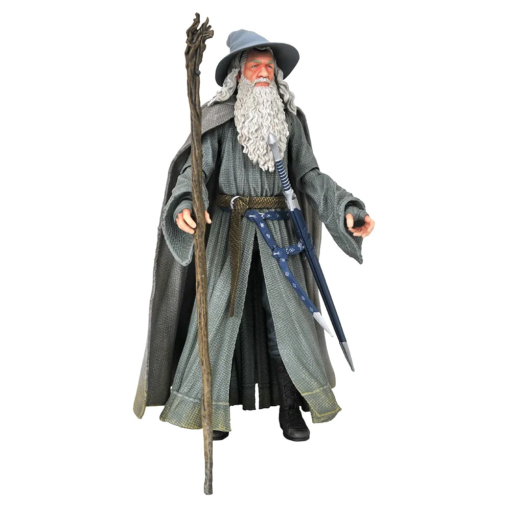 Figurina Articulata Lord of the Rings DLX - Gandalf the Grey