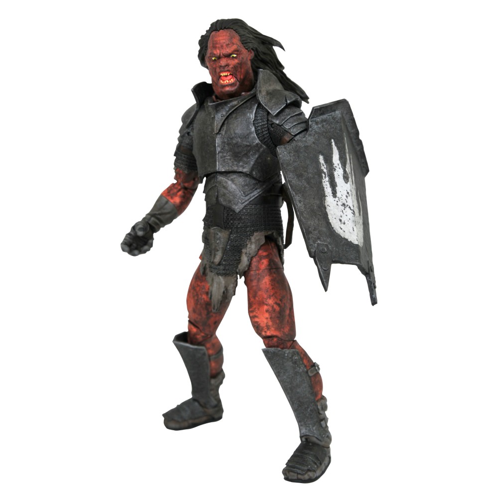 Figurina Articulata Lord of the Rings DLX - Uruk-hai Orc