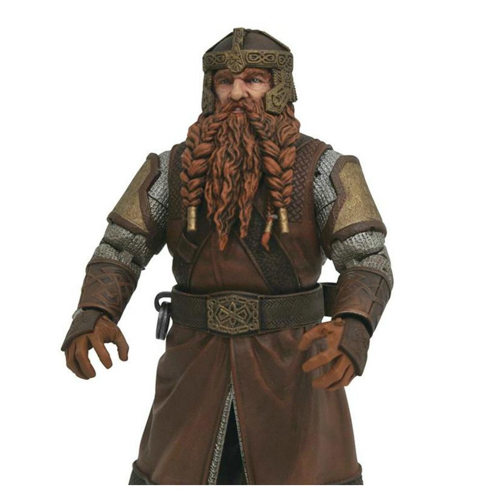 Figurina Articulata Lord of The Rings Series 1 - Gimli - imagine 3