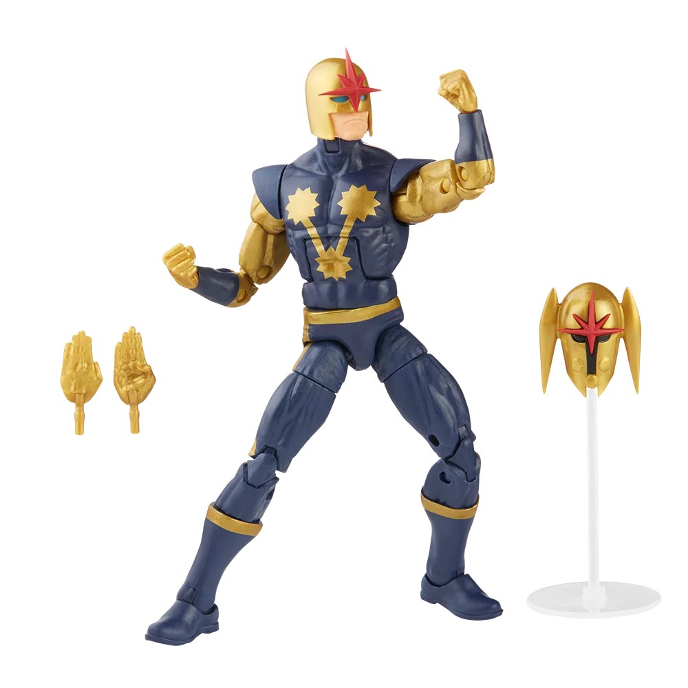 Figurina Articulata Marvel Legends 6 inch Nova - imagine 2
