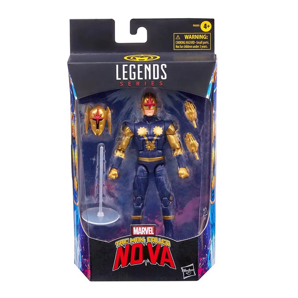 Figurina Articulata Marvel Legends 6 inch Nova - imagine 3