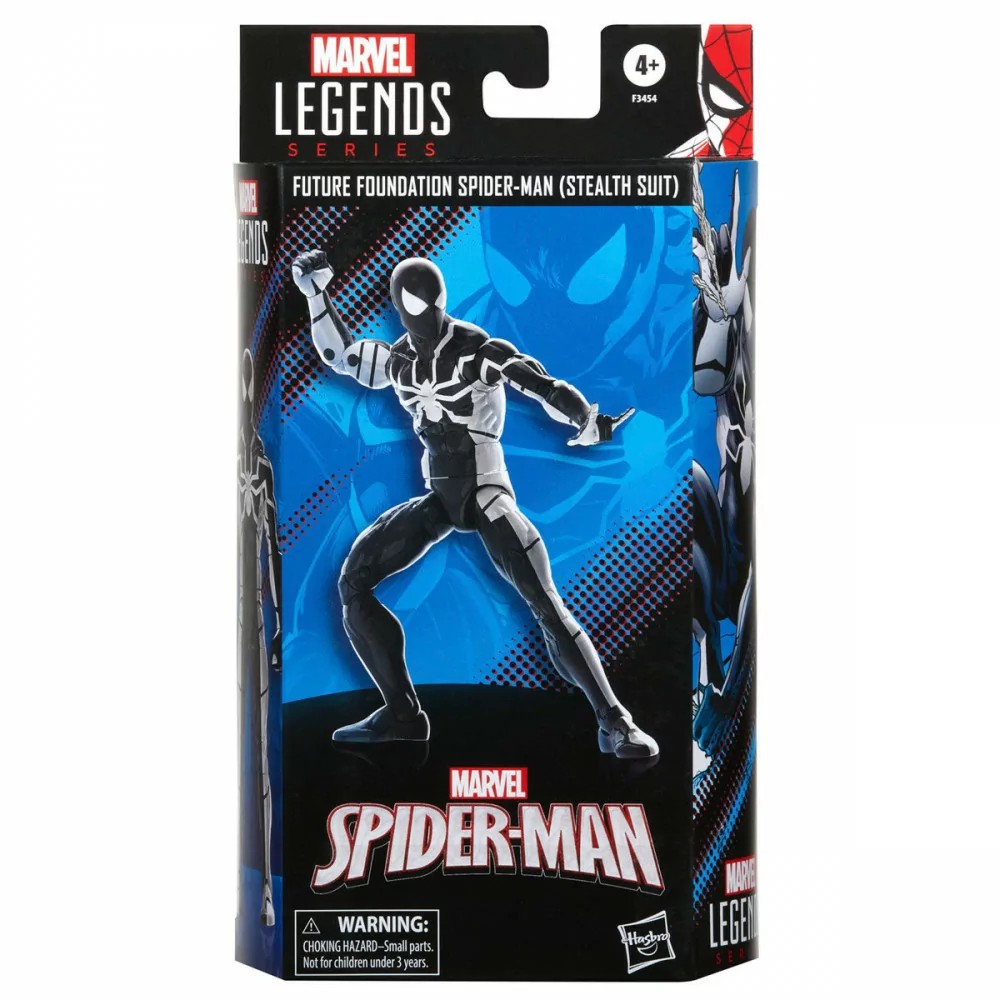 Figurina Articulata Marvel Legends 6in Future Foundation Spider-Man Stealth - imagine 6