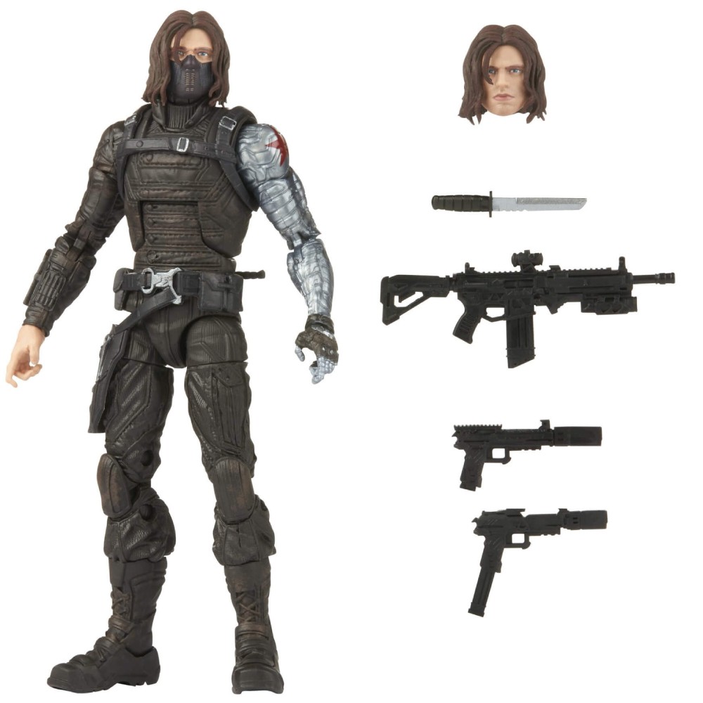 Figurina Articulata Marvel Legends 6in The Winter Soldier MCU - imagine 3