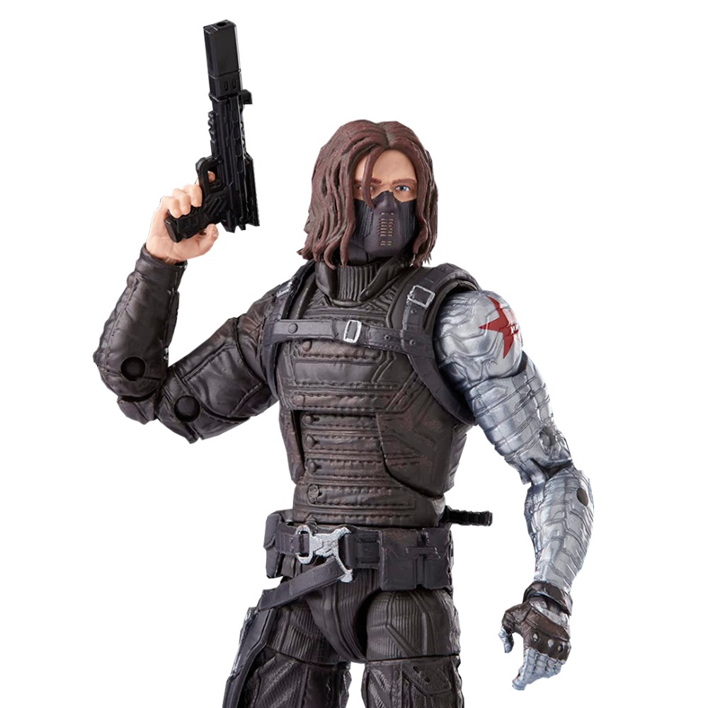 Figurina Articulata Marvel Legends 6in The Winter Soldier MCU - imagine 4