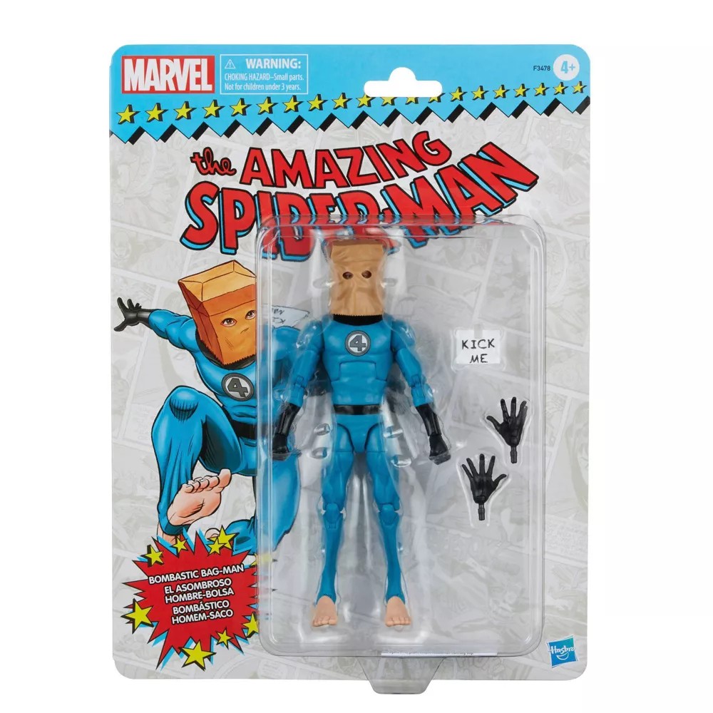 Figurina Articulata Marvel Legends Bombastic Bag-Man - imagine 5