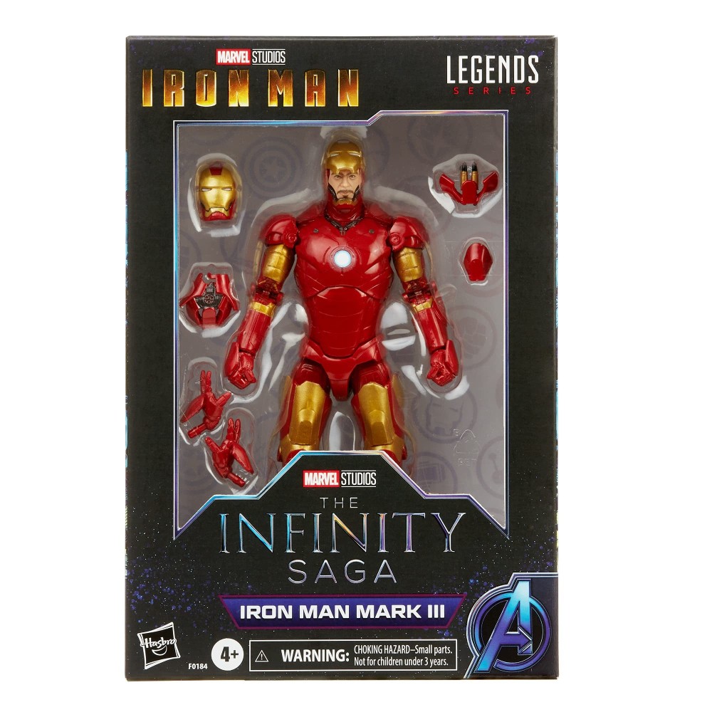 Figurina Articulata Marvel Legends Infinity Saga 6in Iron-Man Mark III - imagine 4