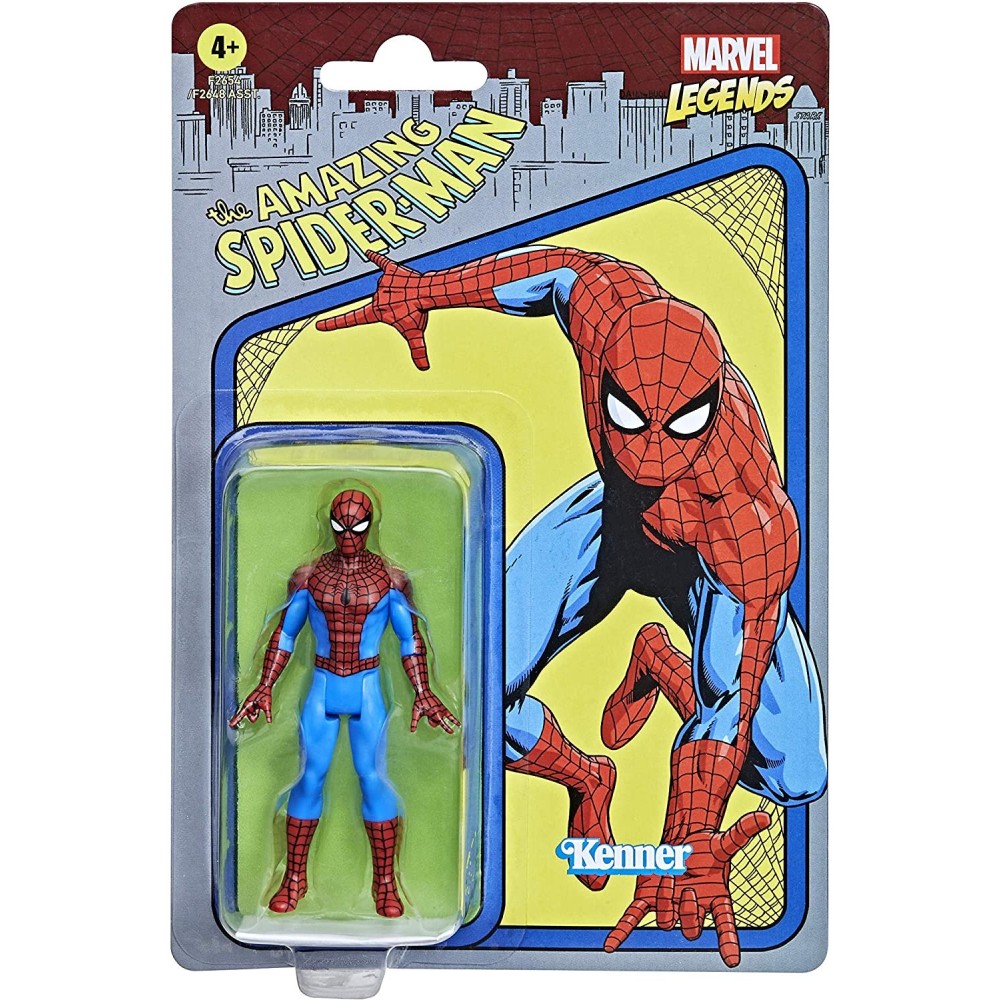 Figurina Articulata Marvel Legends Retro 3.75 Collection - Spider-Man - imagine 2