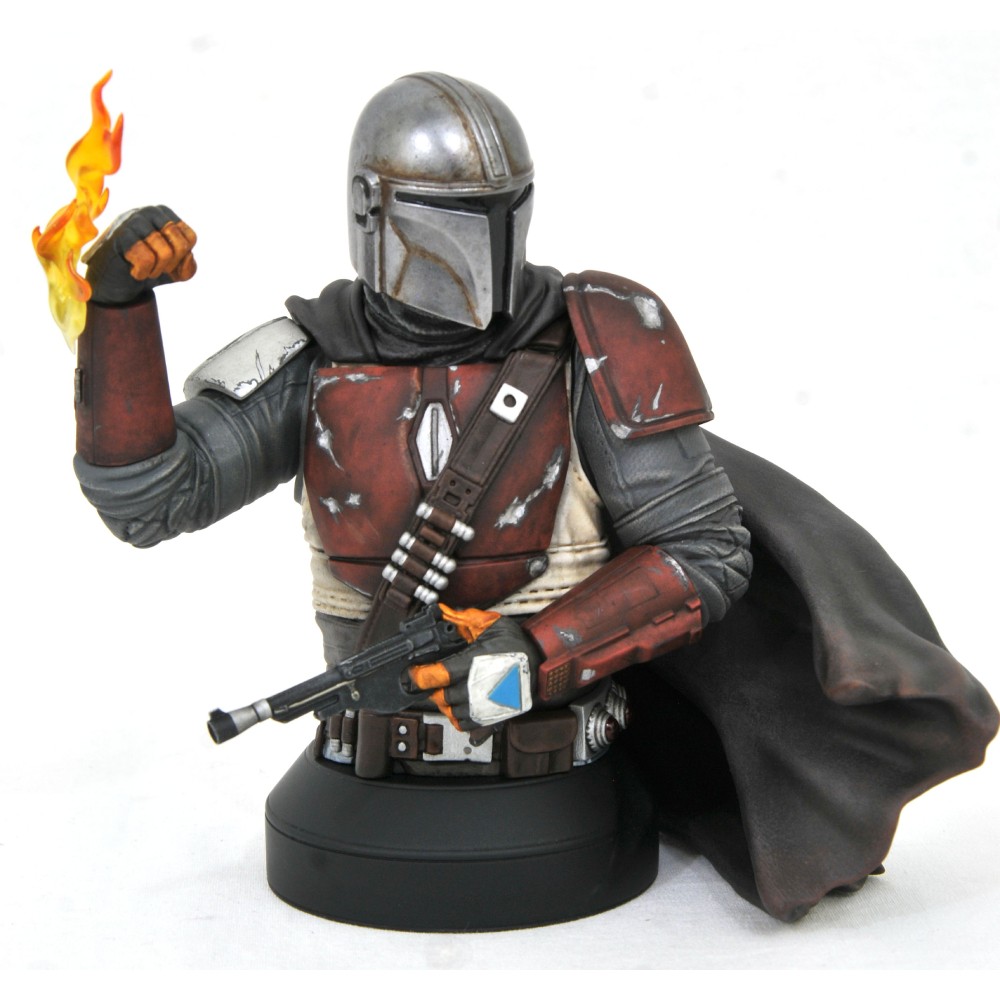 Figurina Bust Star Wars The Mandalorian 1/6 MK1 15 cm - imagine 2