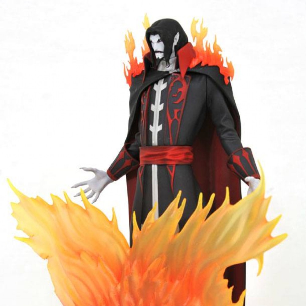 Figurina Castlevania Gallery Dracula PVC - imagine 3