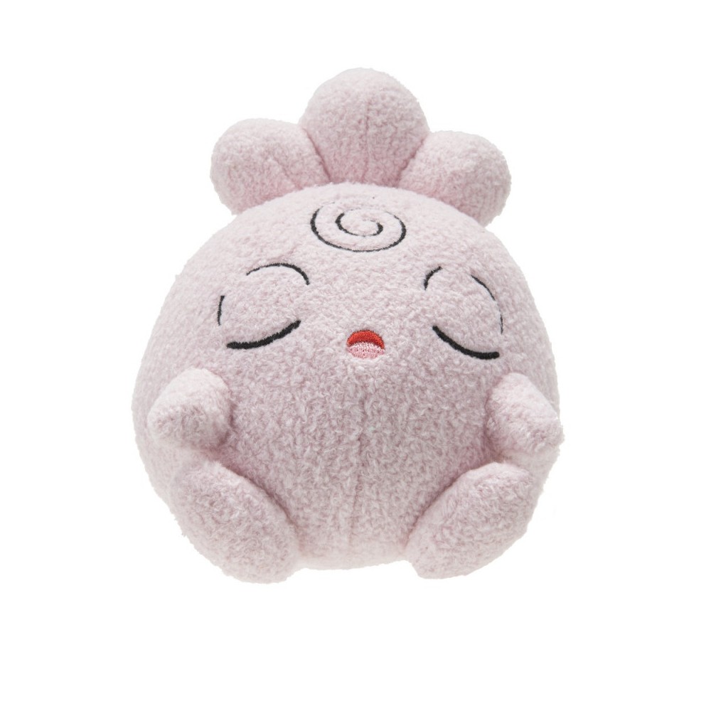 Figurina de Plus 13 cm Pokemon Igglybuff Adormit - imagine 2