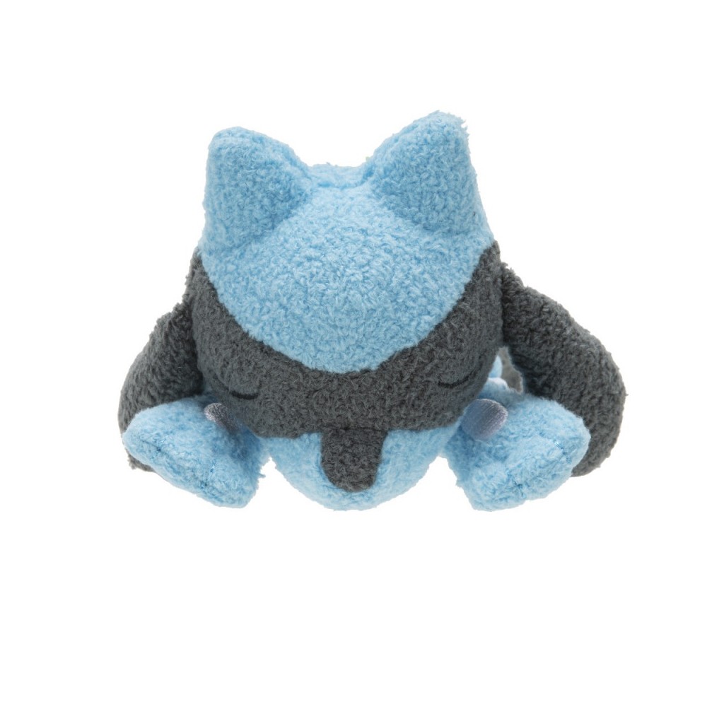 Figurina de Plus 13 cm Pokemon Riolu Adormit - imagine 2