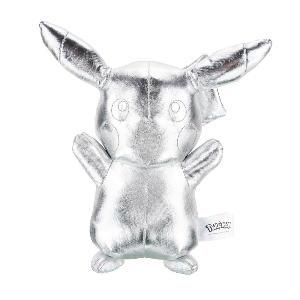 Figurina de Plus Pokemon 25th Anniversary Select Silver Version Pikachu 30 cm