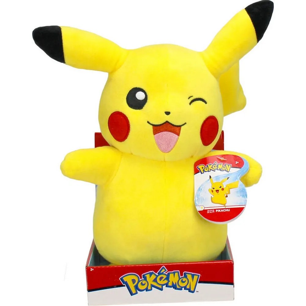 Figurina de Plus Pokemon 30 cm Wave 6 - Pikachu - imagine 2