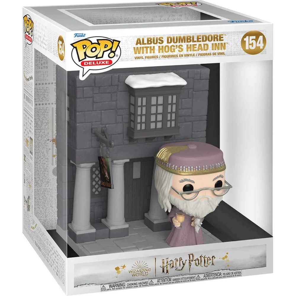 Figurina Funko POP Deluxe HP Hogsmeade - Hog's Head with Dumbledore - imagine 2