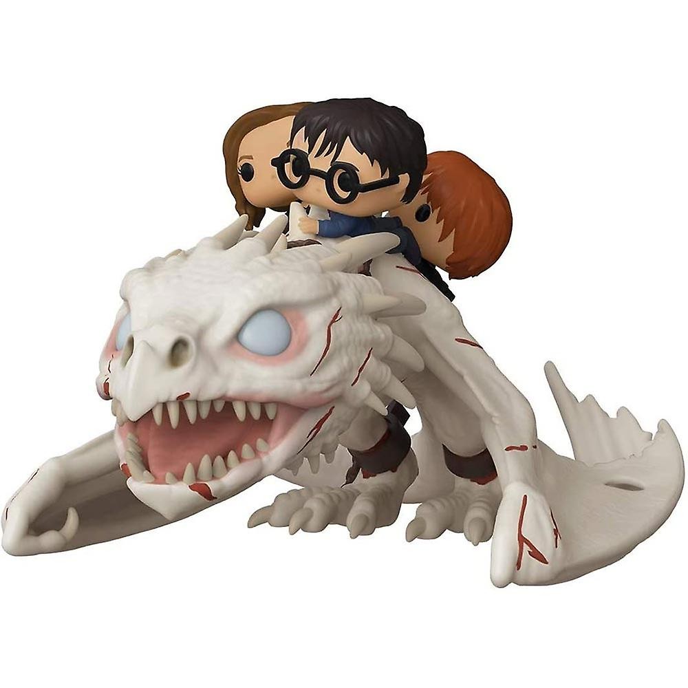 Figurina Funko Pop Harry Potter - Dragon with Harry, Ron & Hermione