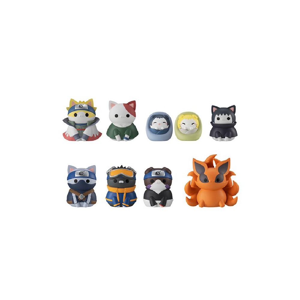 Figurina Naruto Shippuden Mega Cat Project Trading Figure 3 cm Nyaruto! Once Upon A Time In Konoha Village
