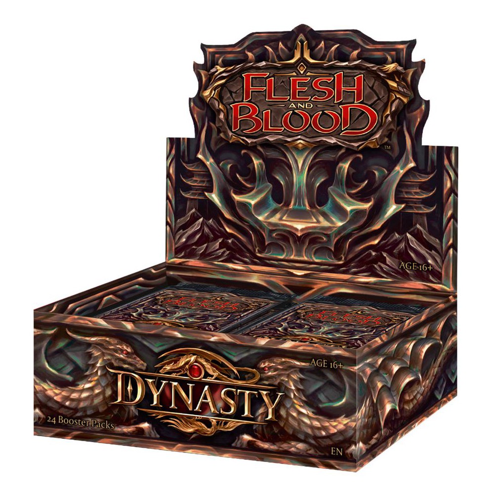 Flesh and Blood TCG - Dynasty Booster Display
