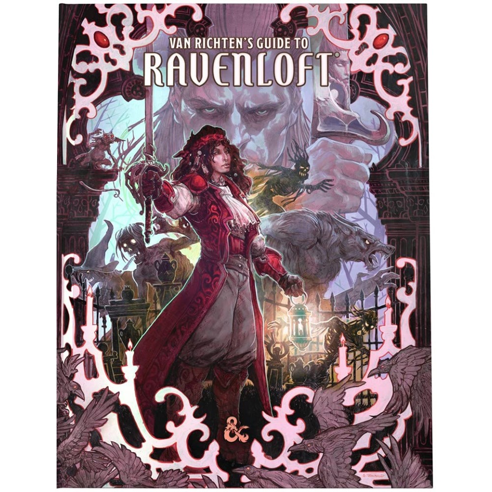 Ghid Dungeons & Dragons Core Rulebook Van Richten's Guide to Ravenloft Alt Cover
