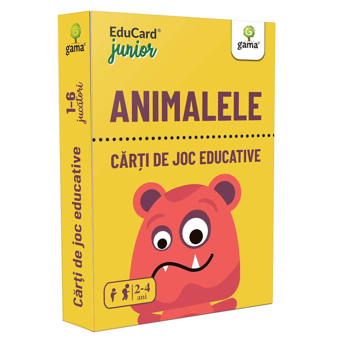 Editura Gama, Carti de joc educative Junior, Animalele