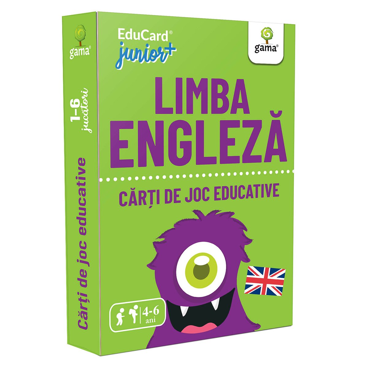 Editura Gama, Carti de joc educative Junior Plus, Limba engleza