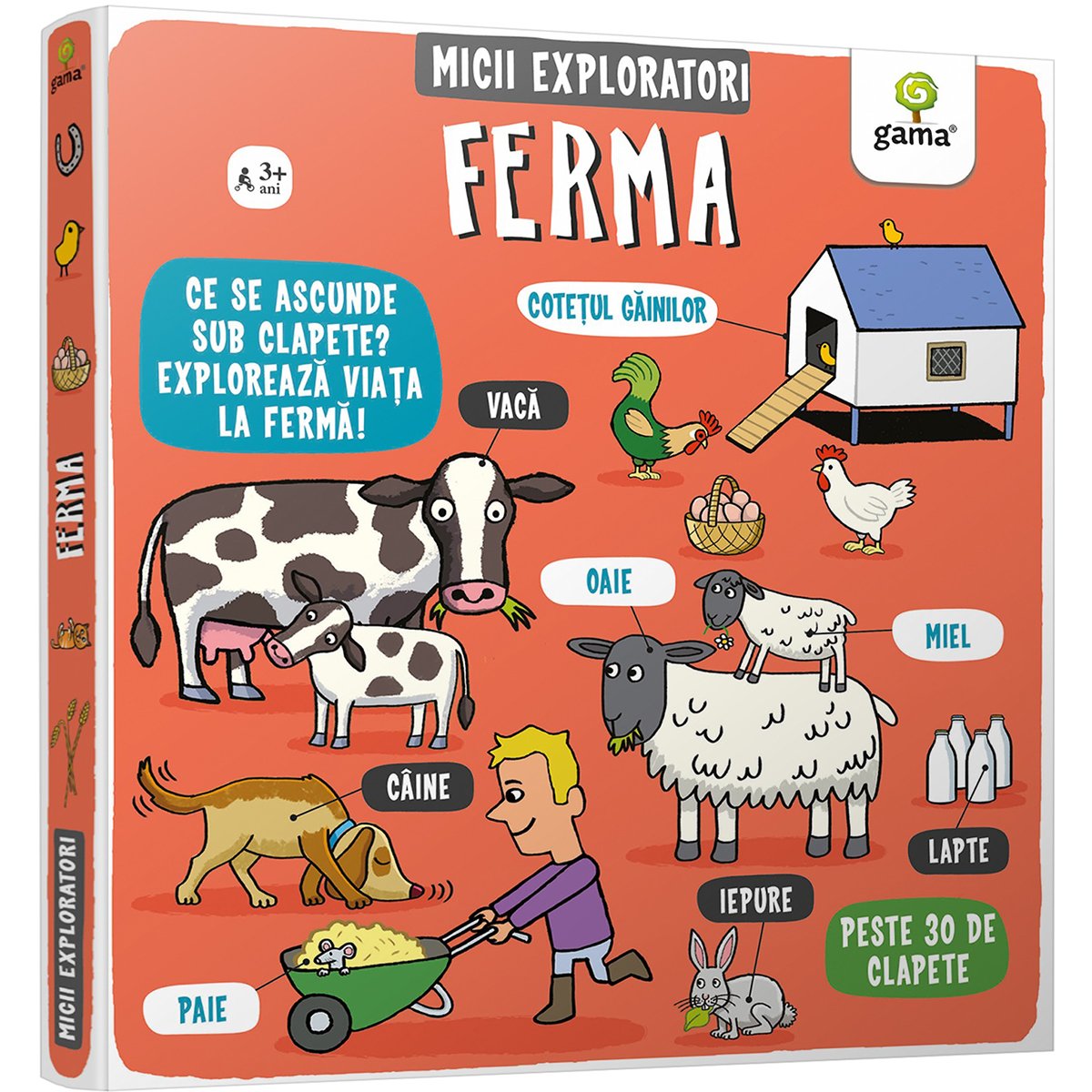 Carte Editura Gama, Micii exploratori, Ferma