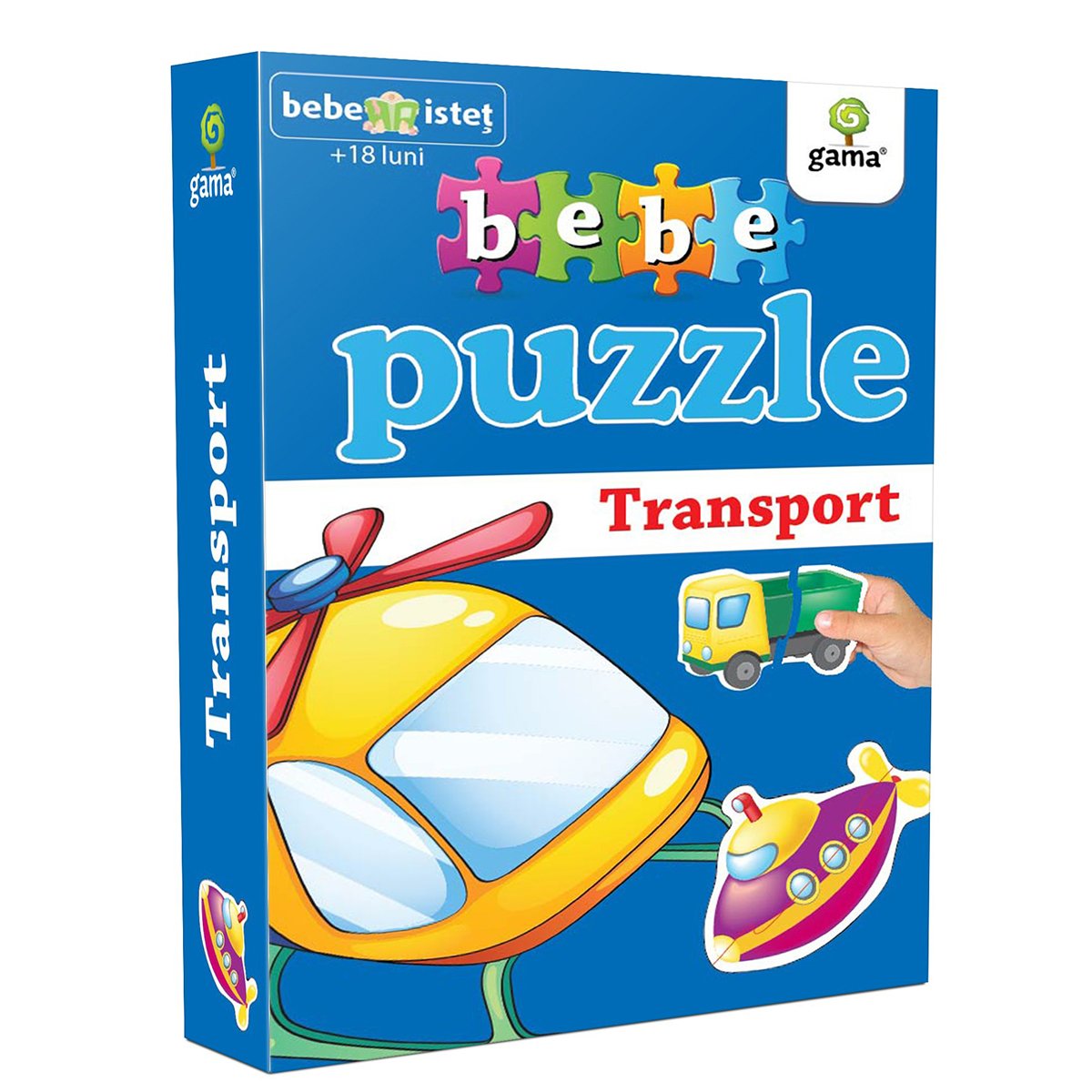 Editura Gama, Bebe Puzzle, Mijloace de transport