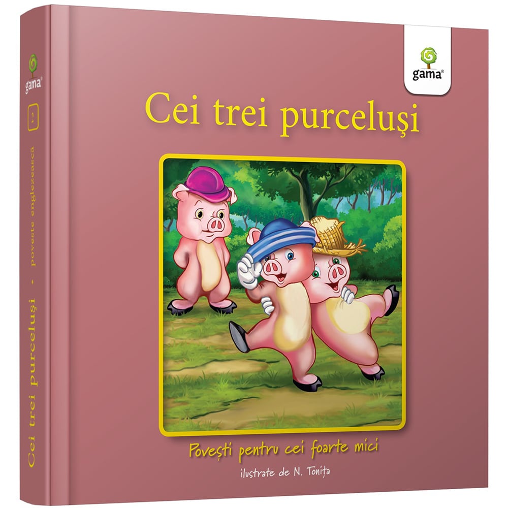 Povesti pentru cei foarte mici, Cei trei purcelusi