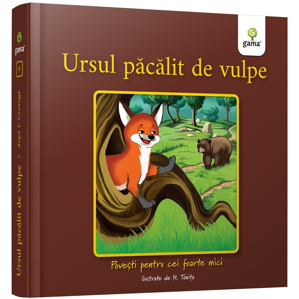 Povesti pentru cei foarte mici, Ursul pacalit de vulpe