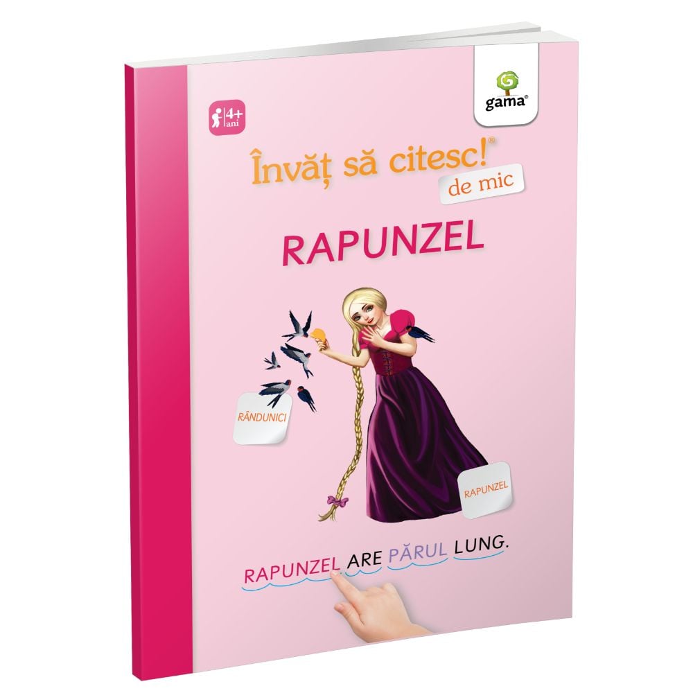 Rapunzel, Invat sa citesc de mic