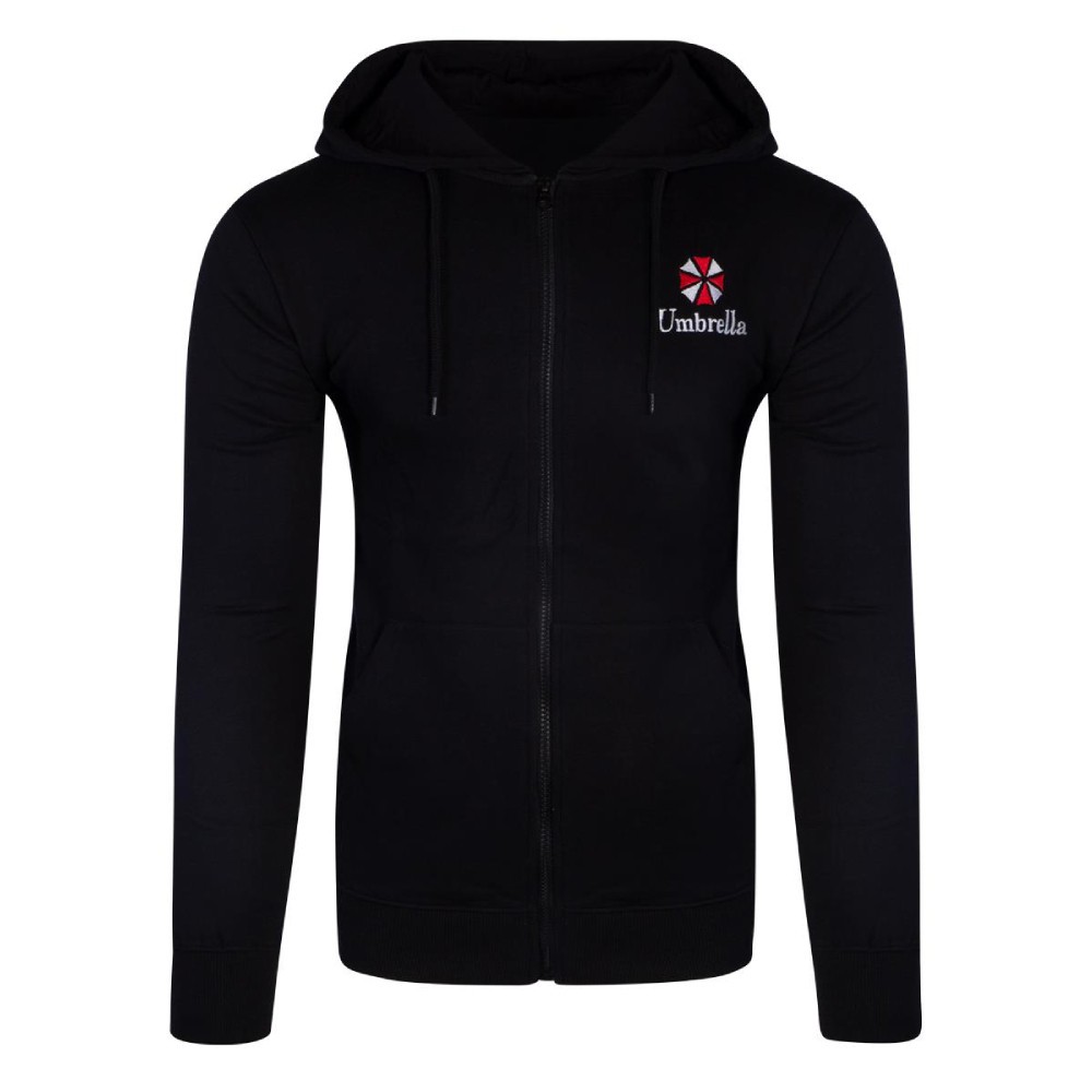 Hanorac cu Fermoar si Gluga Resident Evil Umbrella