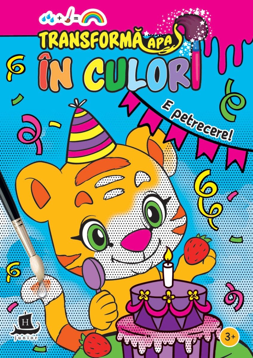 Transforma apa in culori. E petrecere!